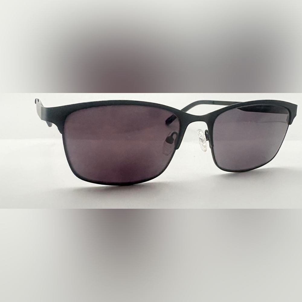 Heartland Henry Black Oval Sunglasses Frames Only